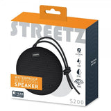 Streetz Högtalare S200 Waterproof Bluetooth Speaker Svart