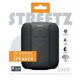 Streetz Högtalare S300 Waterproof Bluetooth Speaker Svart