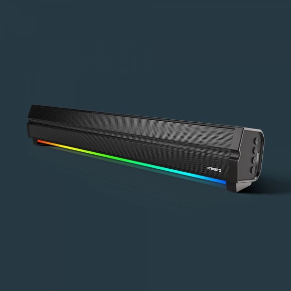 Streetz Högtalare SB100 Bluetooth Soundbar Svart