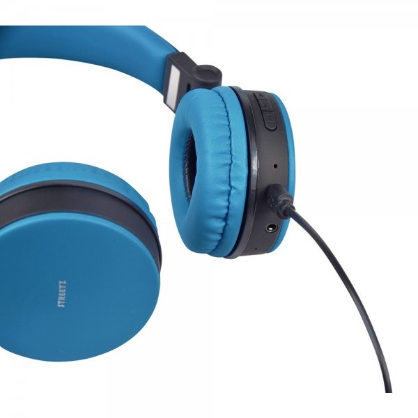 Streetz Hörlurar BT200 Wireless Headphones Blå