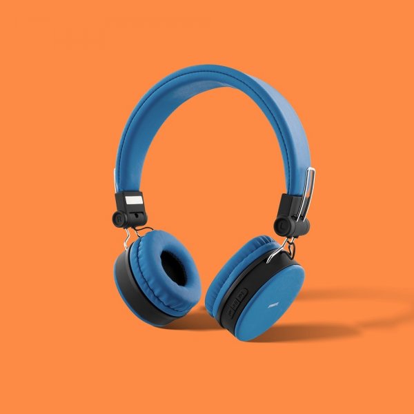 Streetz Hörlurar BT200 Wireless Headphones Blå