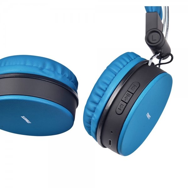 Streetz Hörlurar BT200 Wireless Headphones Blå