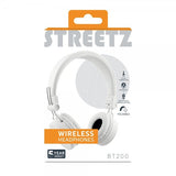 Streetz Hörlurar BT200 Wireless Headphones Vit