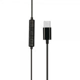 Streetz Hörlurar C200 Semi-In-Ear Headset USB-C Svart
