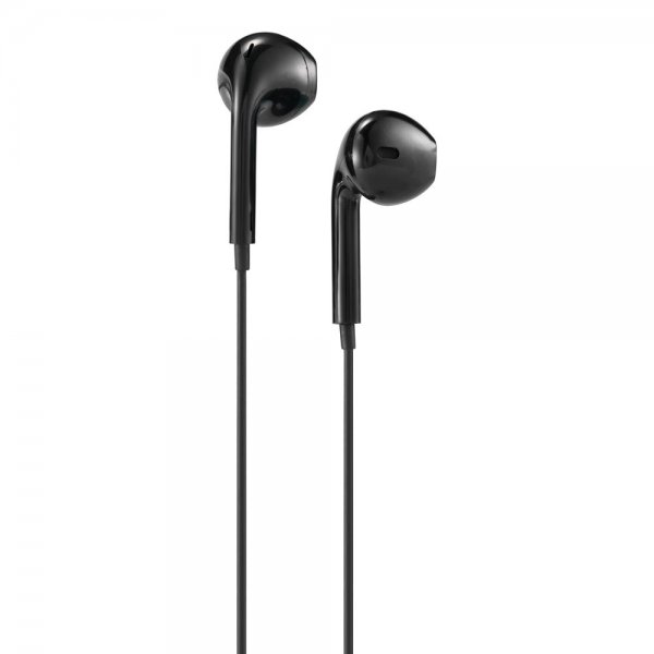 Streetz Hörlurar C200 Semi-In-Ear Headset USB-C Svart