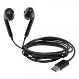 Streetz Hörlurar C200 Semi-In-Ear Headset USB-C Svart