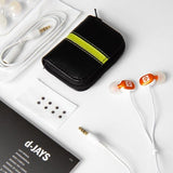 Jays Trådade Hörlurar d-JAYS Sound Isolating Earphones 3.5mm Orange