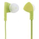 Streetz Hörlurar E110 Earbuds 3.5mm Grön