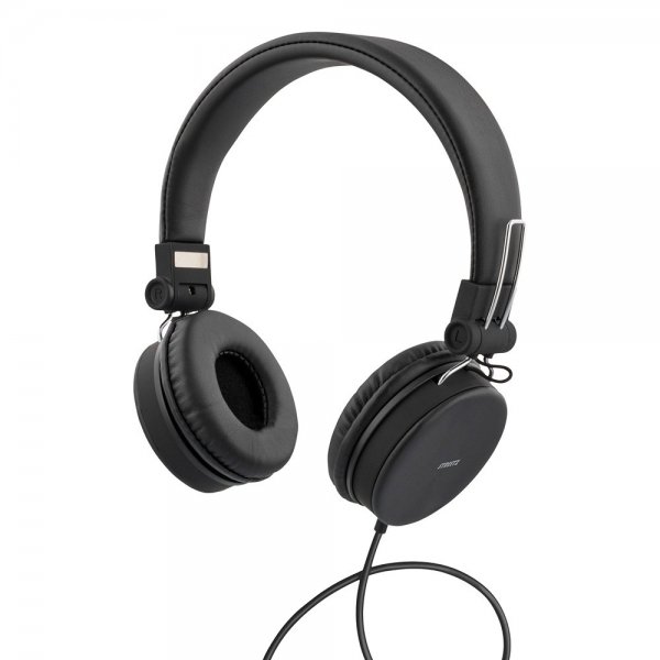 Streetz Hörlurar H300 Headphones 3.5mm Svart