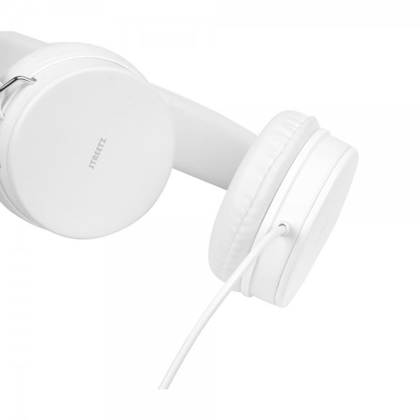 Streetz Hörlurar H300 Headphones 3.5mm Vit
