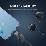 Joyroom Hörlurar JR-EC03 USB-C Silver