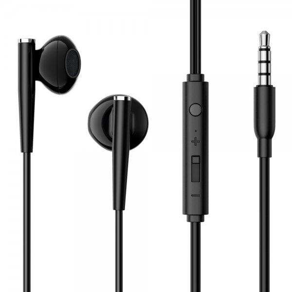 Joyroom Hörlurar JR-EW04 Wired Earphones 3.5mm Svart