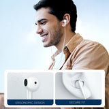 Joyroom Hörlurar JR-EW04 Wired Earphones 3.5mm Vit