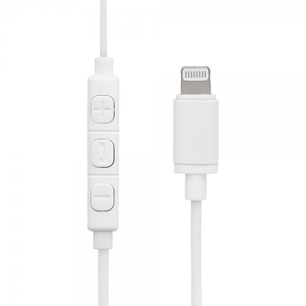Streetz Hörlurar L200 Lightning Earbuds Vit