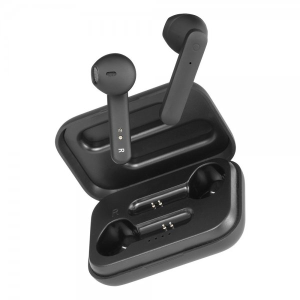 Streetz Hörlurar T110 Wireless Earbuds Semi-In-Ear Svart