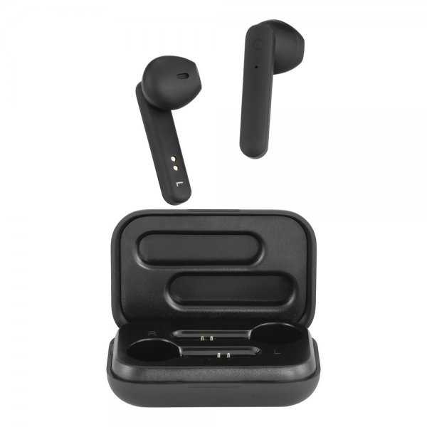 Streetz Hörlurar T110 Wireless Earbuds Semi-In-Ear Svart