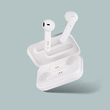 Streetz Hörlurar T110 Wireless Earbuds Semi-In-Ear Vit