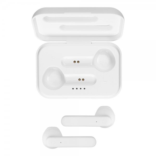 Streetz Hörlurar T110 Wireless Earbuds Semi-In-Ear Vit