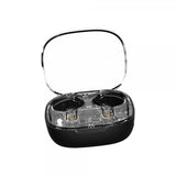 Streetz Hörlurar T150 Transparent True Wireless Earbuds Svart