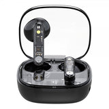 Streetz Hörlurar T150 Transparent True Wireless Earbuds Svart