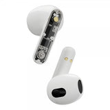 Streetz Hörlurar T150 Transparent True Wireless Earbuds Vit