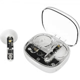 Streetz Hörlurar T150 Transparent True Wireless Earbuds Vit
