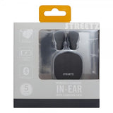 Streetz Hörlurar T200 Wireless Earbuds In-Ear Svart