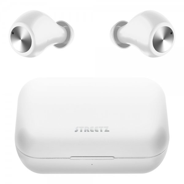 Streetz Hörlurar T210 Wireless Earbuds In-Ear Vit