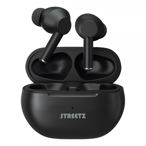 Streetz Hörlurar T230 Wireless Earbuds In-Ear Svart