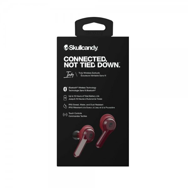 Skullcandy Hörlurar True Wireless Indy Deep Red