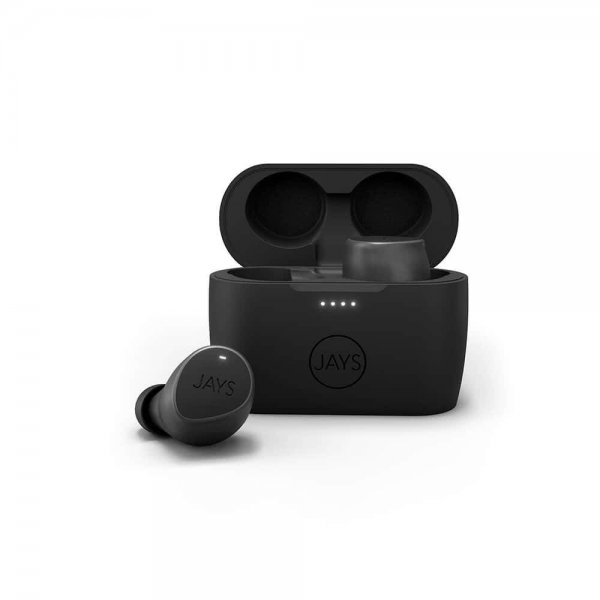 Jays Hörlurar True Wireless m-Seven Grå/Svart