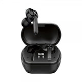 Xqisit Hörlurar TW300 True Wireless Earphones ANC Svart