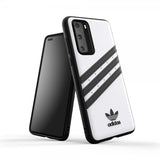 Adidas Huawei P40 Skal OR 3 Stripes Snap Case Vit Svart