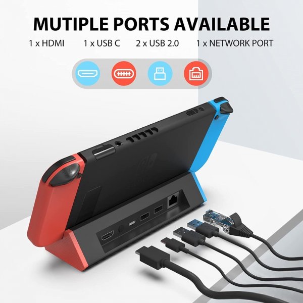 Hub till Nintendo Switch/Switch OLED