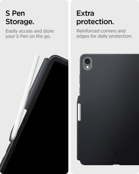 Spigen Samsung Galaxy Tab S11 Skal Nano Pop Black Sesame