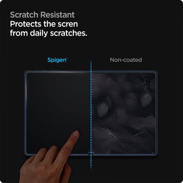 Spigen Samsung Galaxy Tab S8 Ultra Skärmskydd GLAS.tR EZ Fit