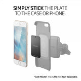 Spigen Kuel Car Mount Metal Plates 4-pack Svart