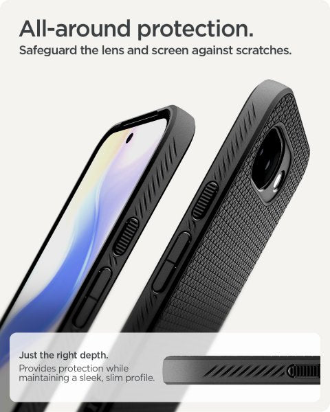 Spigen Google Pixel 10a Skal Liquid Air Matte Black
