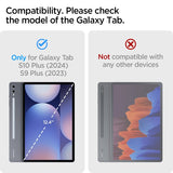 Spigen Samsung Galaxy Tab S9 Plus/Galaxy Tab S10 Plus Fodral Rugged Armor Pro Svart
