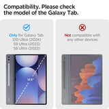 Spigen Samsung Galaxy Tab S8 Ultra/S9 Ultra/S10 Ultra Fodral Rugged Armor Pro Svart