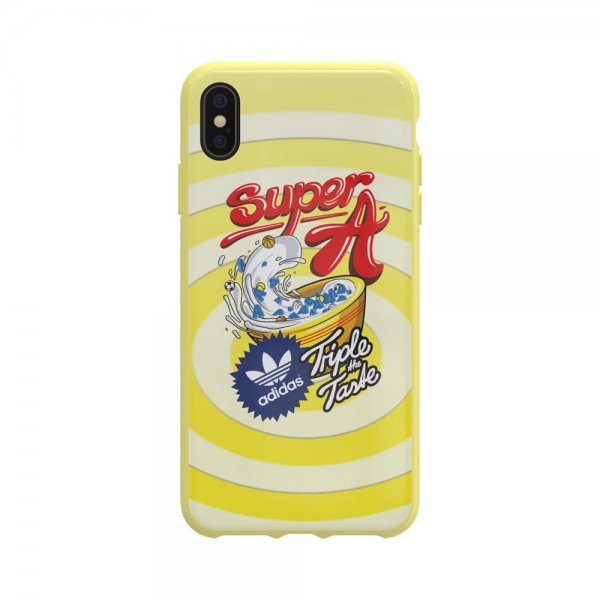 Adidas iPhone Xs Max Skal OR Moulded Case Bodega FW19 Shock Yellow