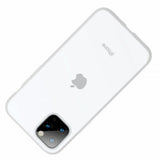 Baseus iPhone 11 Pro Max Skal Jelly Liquid Silica Gel Vit