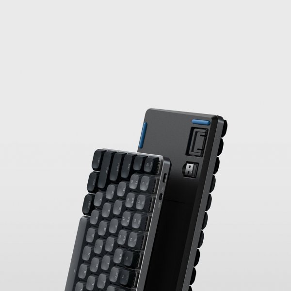 Satechi SM1 Slim Mekaniskt Bluetooth Tangentbord Mörkgrå