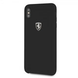 Ferrari iPhone Xs Max Skal Sillikon Ferrari Logo Svart