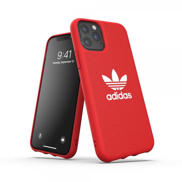 Adidas iPhone 11 Pro Skal OR Moulded Case Canvas FW19 Scarlet Red