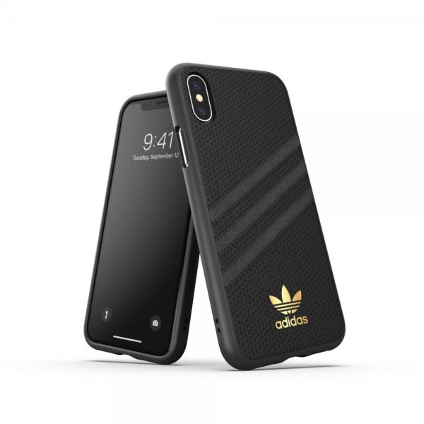 Adidas iPhone X/Xs Skal OR 3 Stripes Snap Case PU SS19 Svart