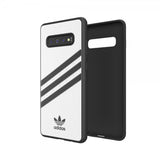 Adidas Samsung Galaxy S10 Plus Skal OR Moulded Case PU SS19 Vit Svart