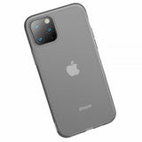 Baseus iPhone 11 Pro Skal Jelly Liquid Silica Gel Svart