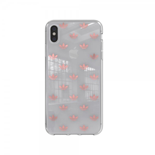 Adidas iPhone Xs Max Skal OR Snap Case Entry SS19 Klar Roseguld