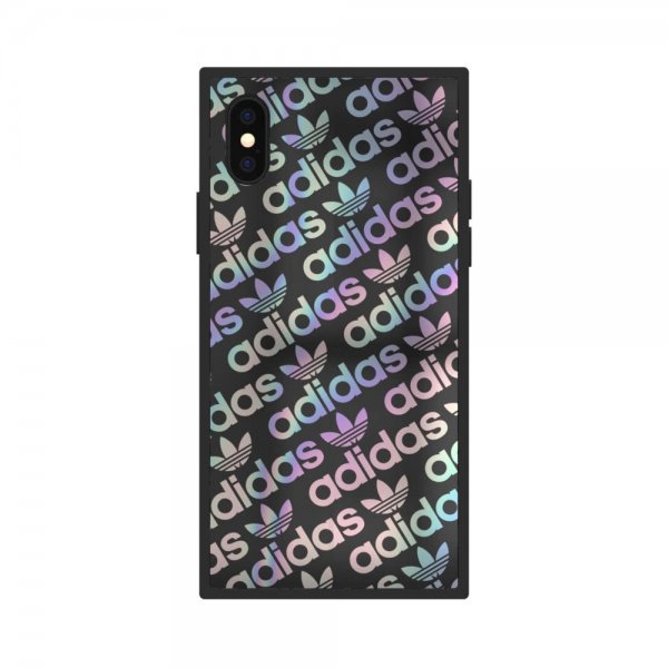 Adidas iPhone X/Xs Skal OR Square Case FW19 Black Holographic